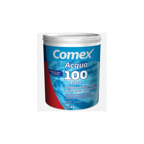 ACQUA 100 FAST ACRILICA BTE NEGRO 1 LITRO