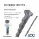 BROCA P/CONCRETO 3/8X6