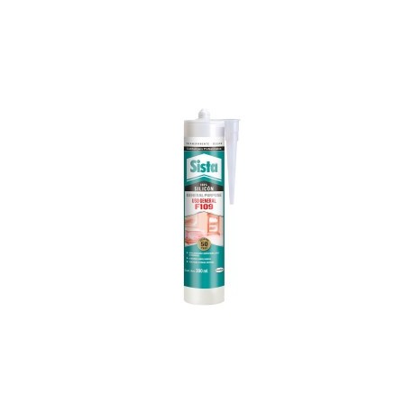 SILICON USO GENERAL TRANSPARENTE F109 300 ML--11857718/SISTA