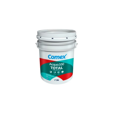 ACQUA 100 TOTAL BRILLANTE BLANCO 19 LITROS