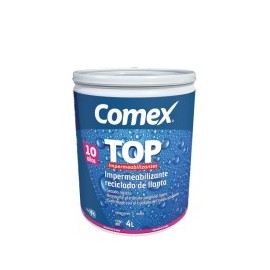 TOP RECICLADO DE LLANTA 5 AÑOS RJO  4 LITROS