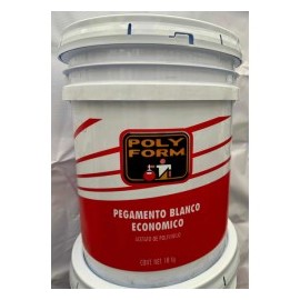 POLYFORM PEGAMENTO BLANCO ECONOMICO 19 LITROS