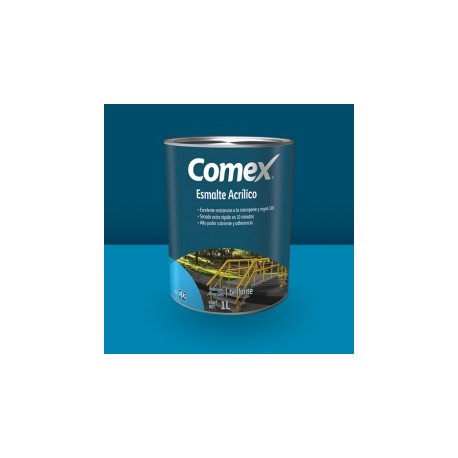 COMEX ESM ACR NEGRO  1 LITRO