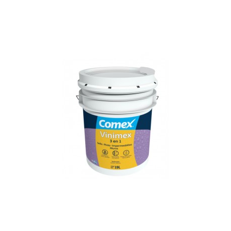 VINIMEX 3 EN 1 SATINADO BLANCO 19 LITROS