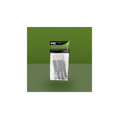 GUANTE ANTIDERRAP C/PUNTOPVC 2CARAS