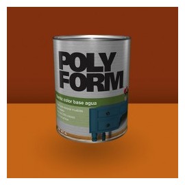 POLYFORM BARNIZ COLOR BA BTE V1  4 LITROS