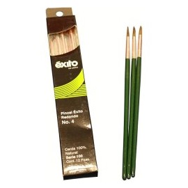 PINCEL EXITO PLANO S100 No.4