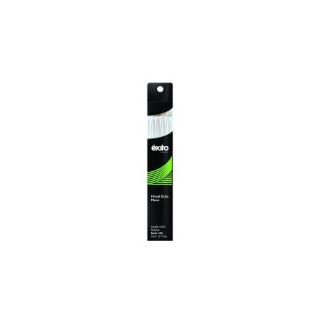 PINCEL EXITO PLANO S100 No.6