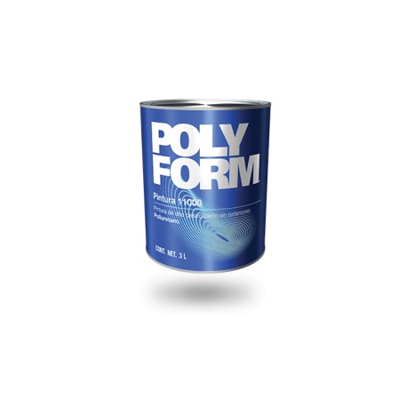 POLYFORM PINTURA 11000-309 AMARILLO 4 LITROS