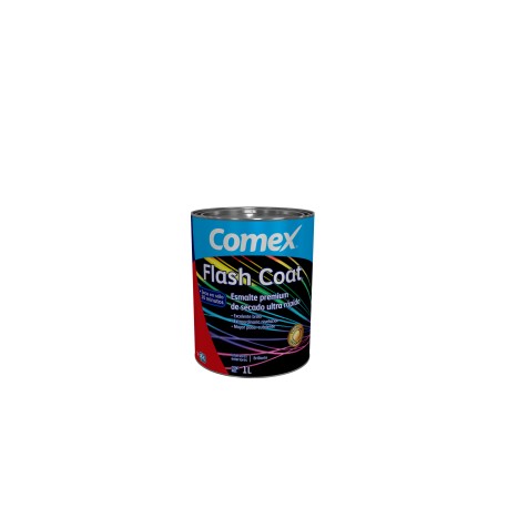 FLASH COAT NF MATE NEGRO 1 LITRO
