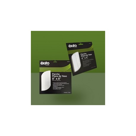 PARCHE EXITO PANEL DE YESO 8X8