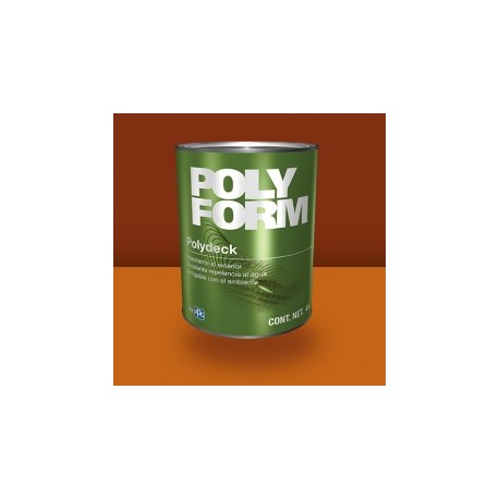 POLYFORM POLYDECK TRANSPARENTE 4 LITROS