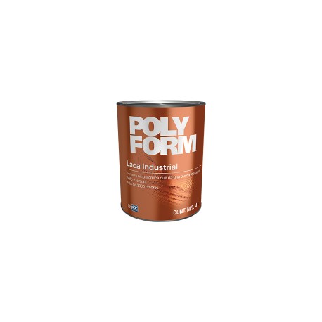 POLYFORM LACA INDUSTRIAL NEGRO 1 LITRO