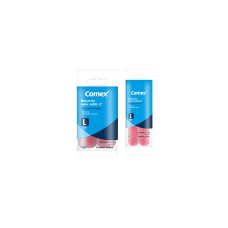 TWO PACK REPUESTO MINI RODILLO 3"
