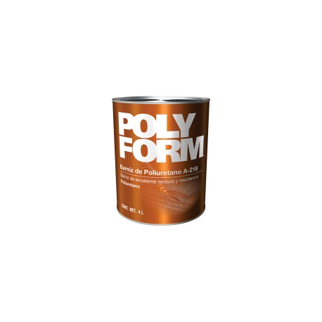 POLYFORM BARNIZ PU A-218 BTE 1 LITRO