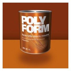 POLYFORM BARNIZ BD NEGRO A-218 NF 1 LITRO