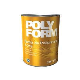 POLYFORM BARNIZ BD SMATE A- 218 FM  1 LITRO