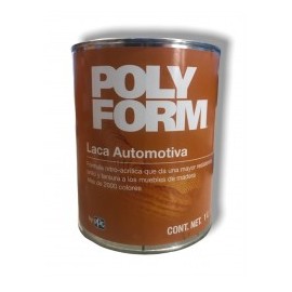 POLYFORM LACA AUTOMOTIVA BLANCO 1 LITRO