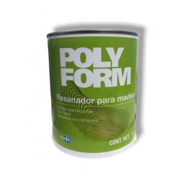 POLYFORM RESANADOR P/MADERA CAOBA 1 LITRO