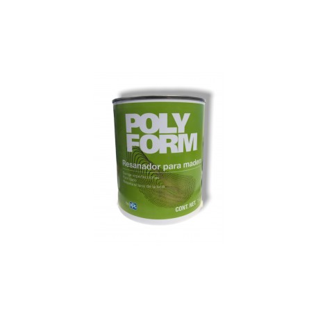 POLYFORM RESANADOR P/MADERA CAOBA 1 LITRO