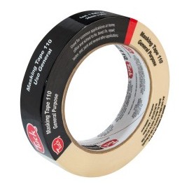 MASKING TAPE TUK 110 1" NEGRO