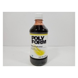 POLYFORM TINTA ALCOHOL CAOBA ING PET 0.125 LITROS