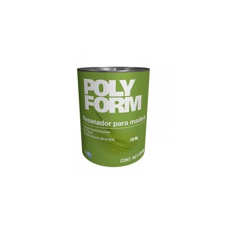 POLYFORM RESANADOR P/MADERA NOGAL 0.125 LITROS