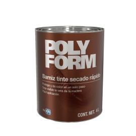 POLYFORM BNZ TINTE CAOBA SEC RAP 0.125 LITROS