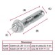 TAQUETE TX 1/4 PLG X2 1/2 PLG BROCA 5/16 PLG EXPANSIVO GALV