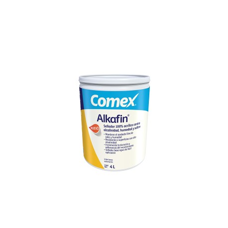 COMEX ALKAFIN SELLADOR ACRILICO B/A 4 LITROS